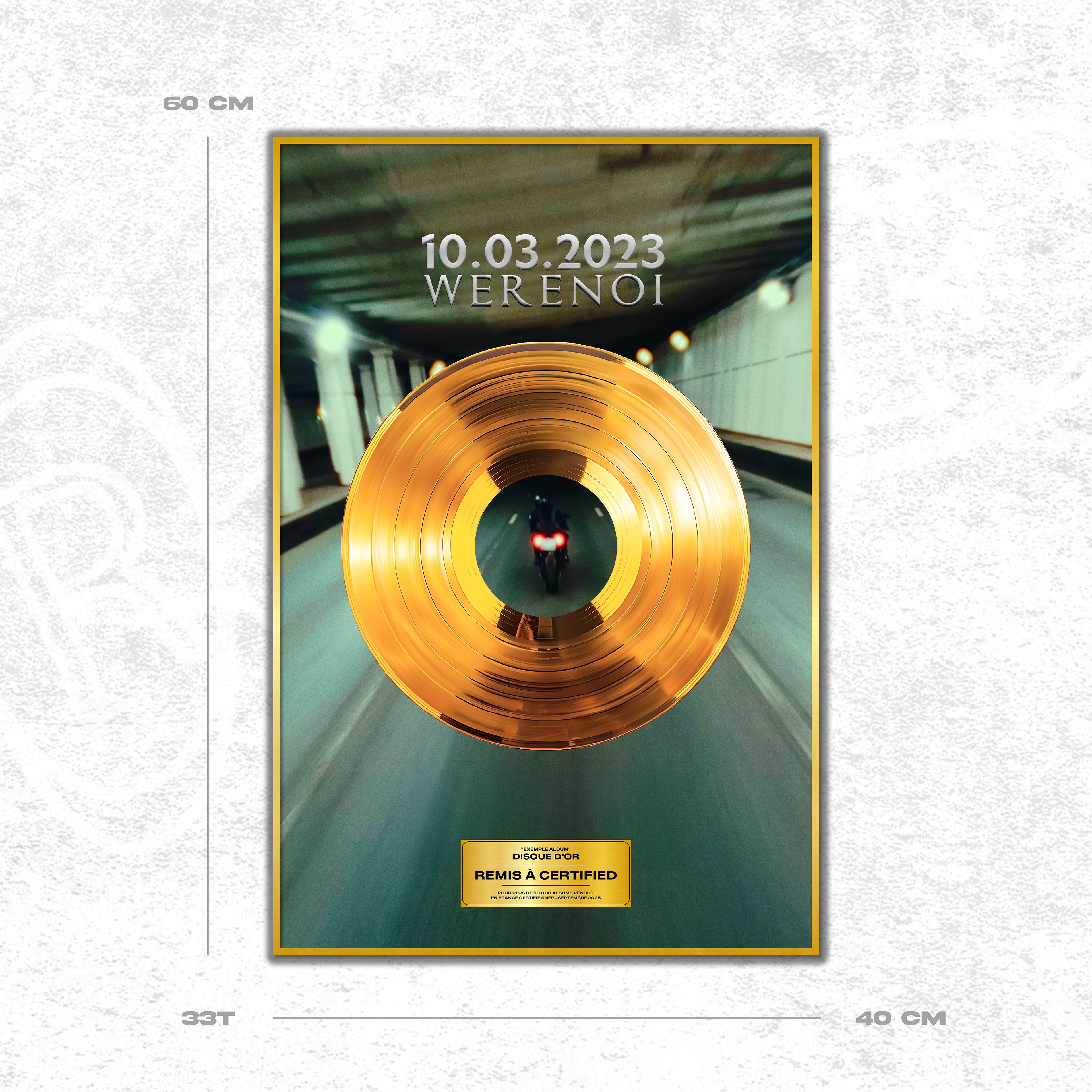 Werenoi - 10.03.2023 - Single d'or & Platine