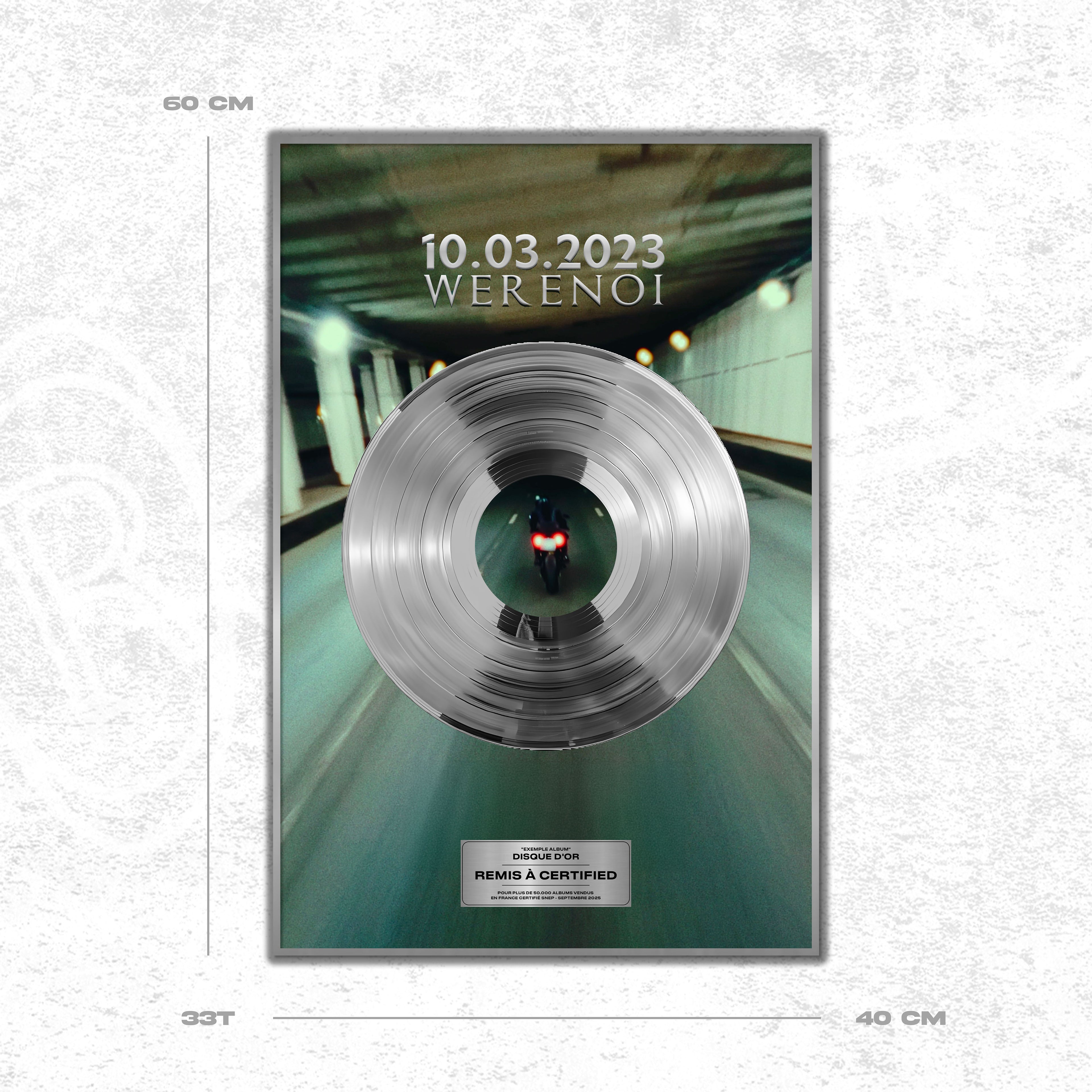 Werenoi - 10.03.2023 - Single d'or & Platine