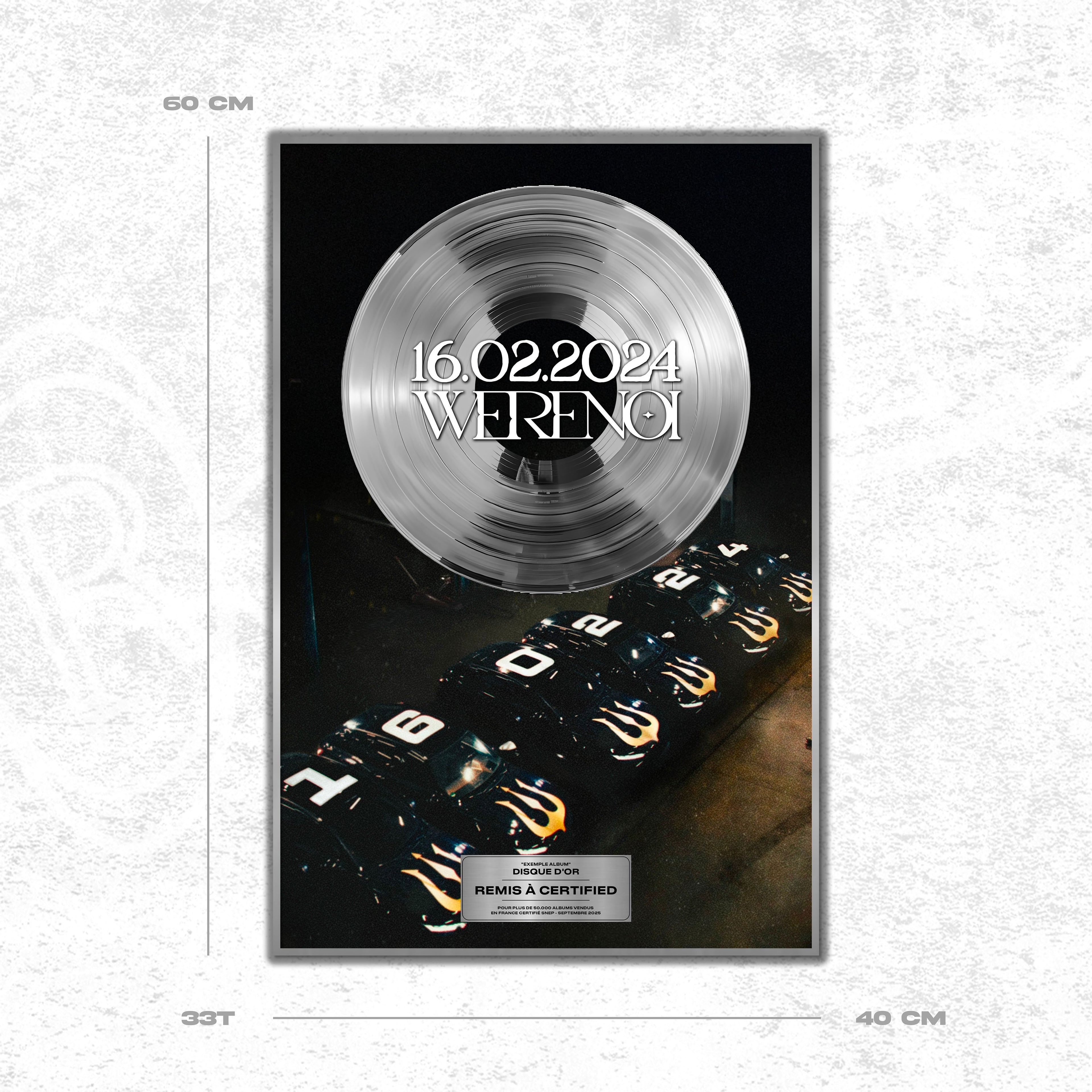 Werenoi - 16.02.2024 - Single d'or & Platine