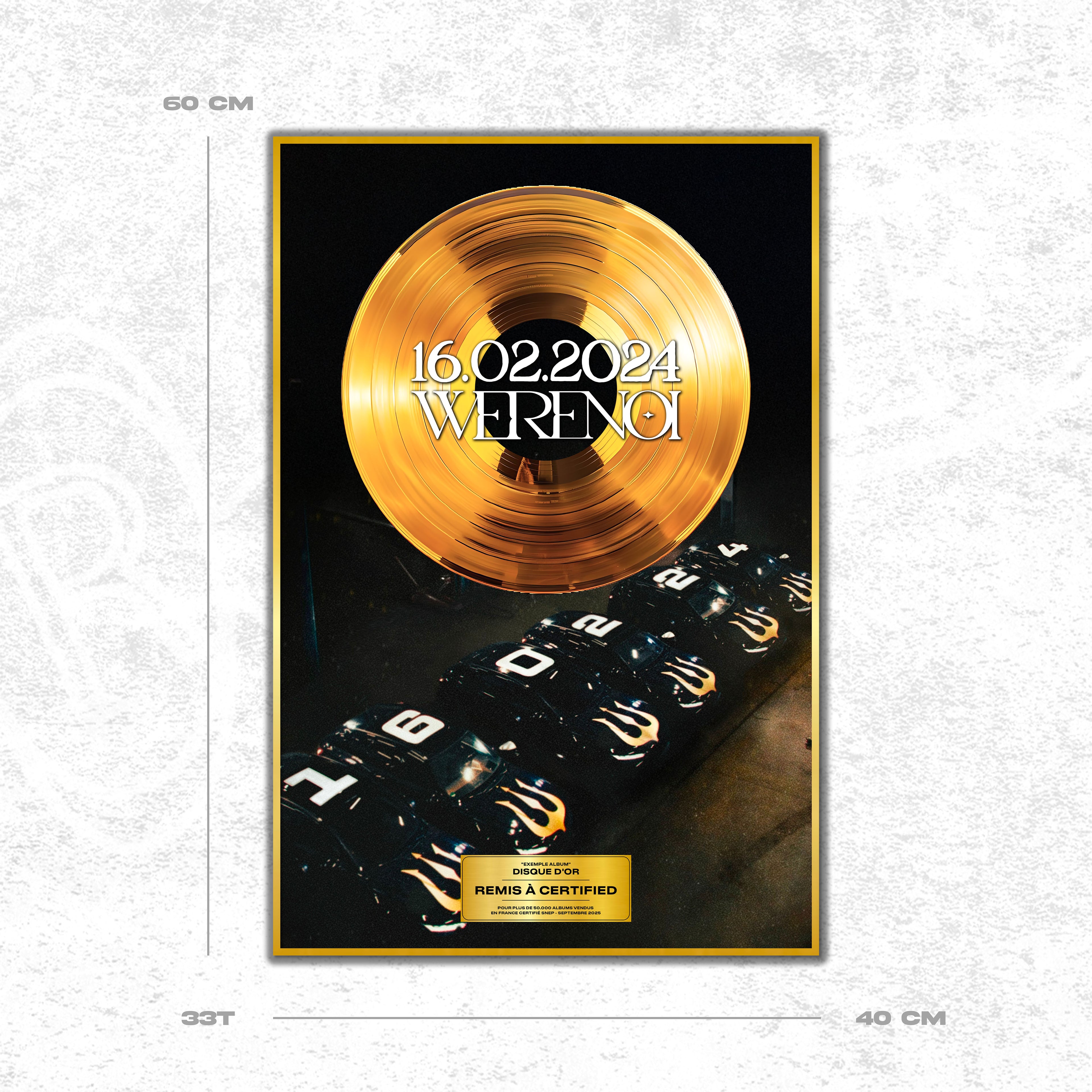 Werenoi - 16.02.2024 - Single d'or & Platine