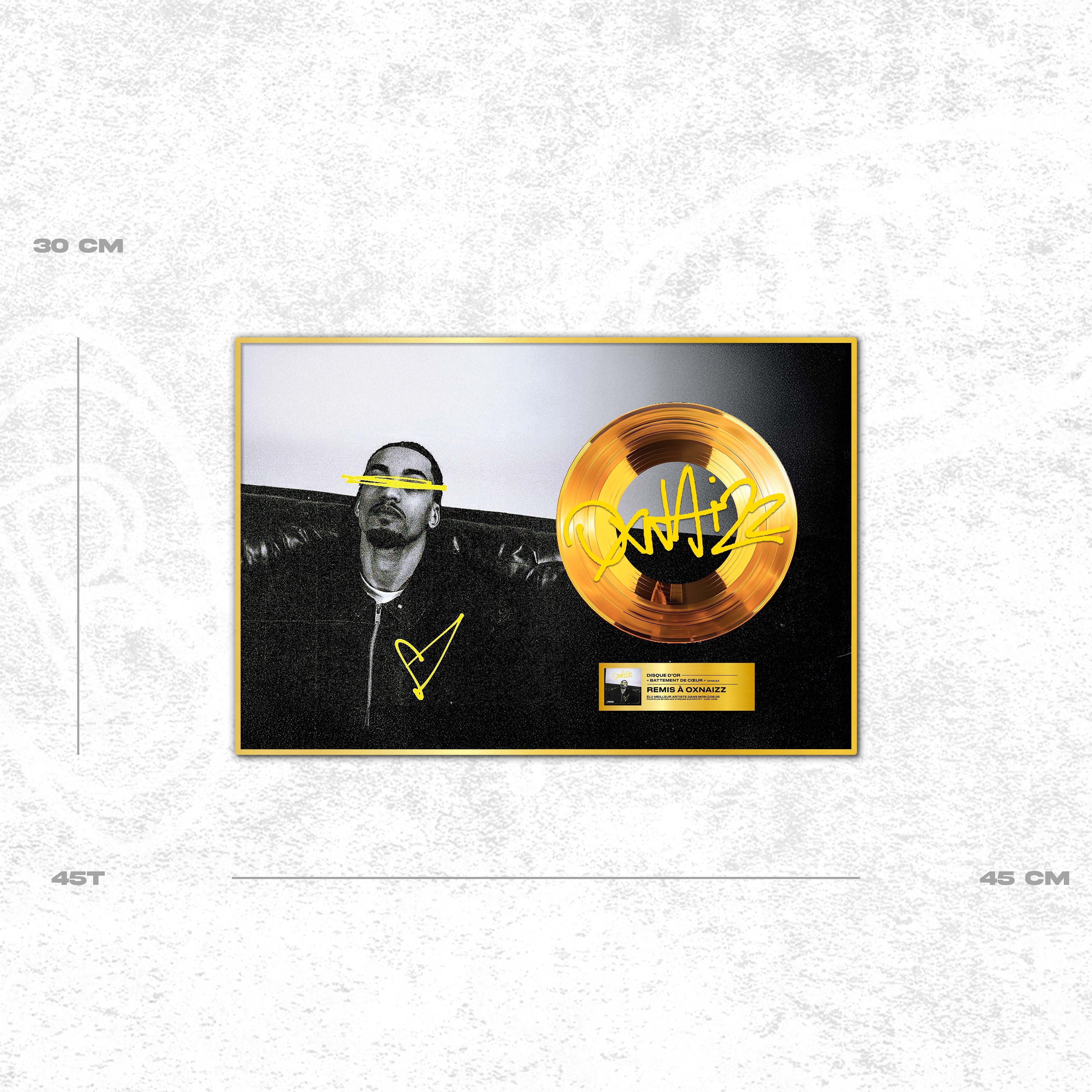 Oxnaizz - Battement de cœur - Disque d'or