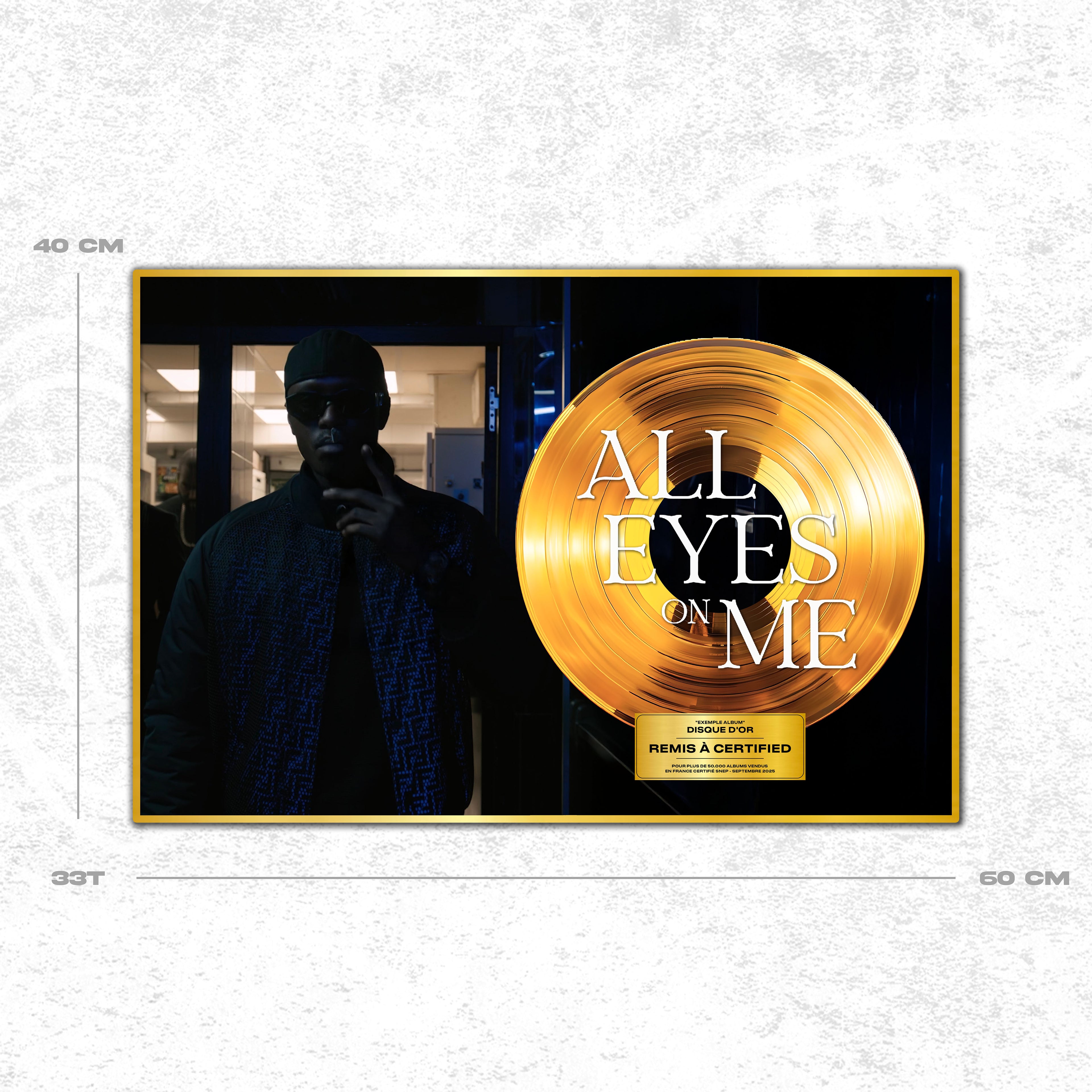 Werenoi - All eyes on me - Single d'or