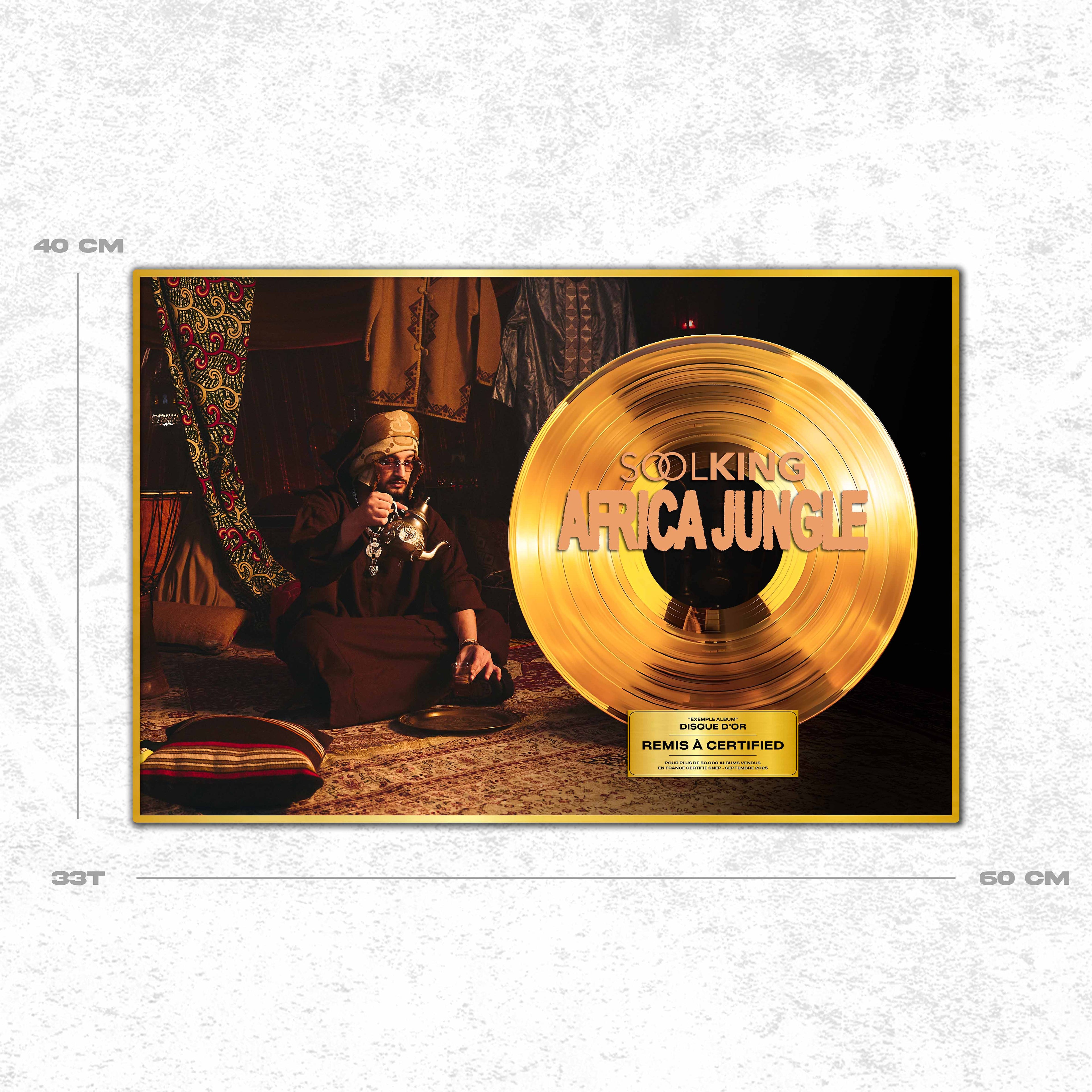 Soolking - Africa Jungle - Disque d'or