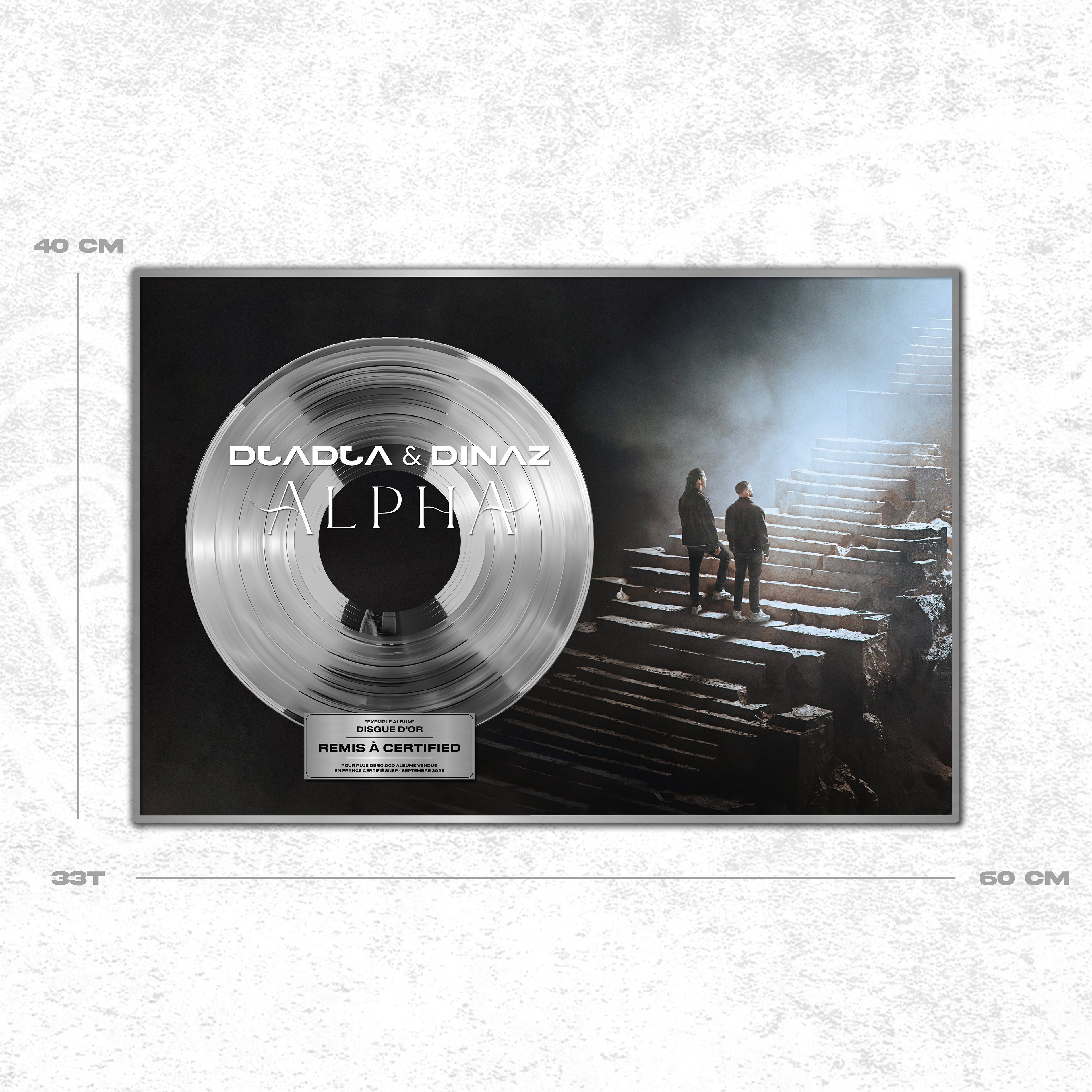 Djadja & Dinaz - Alpha - Disque de Platine
