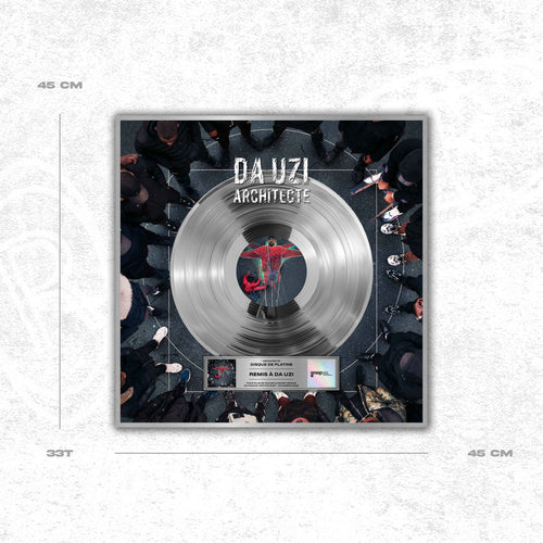 Da Uzi - Architecte - Disque de Platine