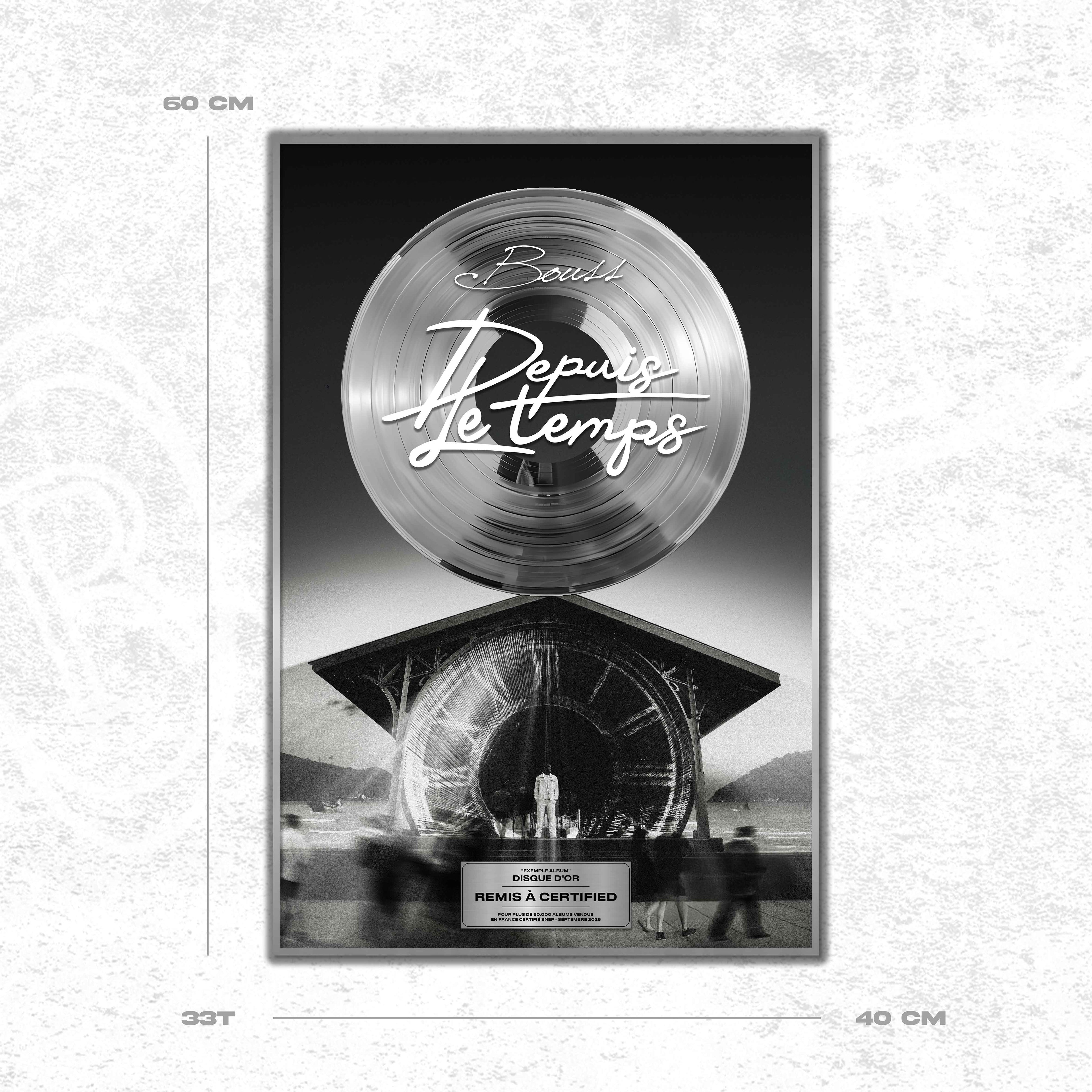 Bouss - Depuis le temps - Disque d'or, Platine & Double Platine