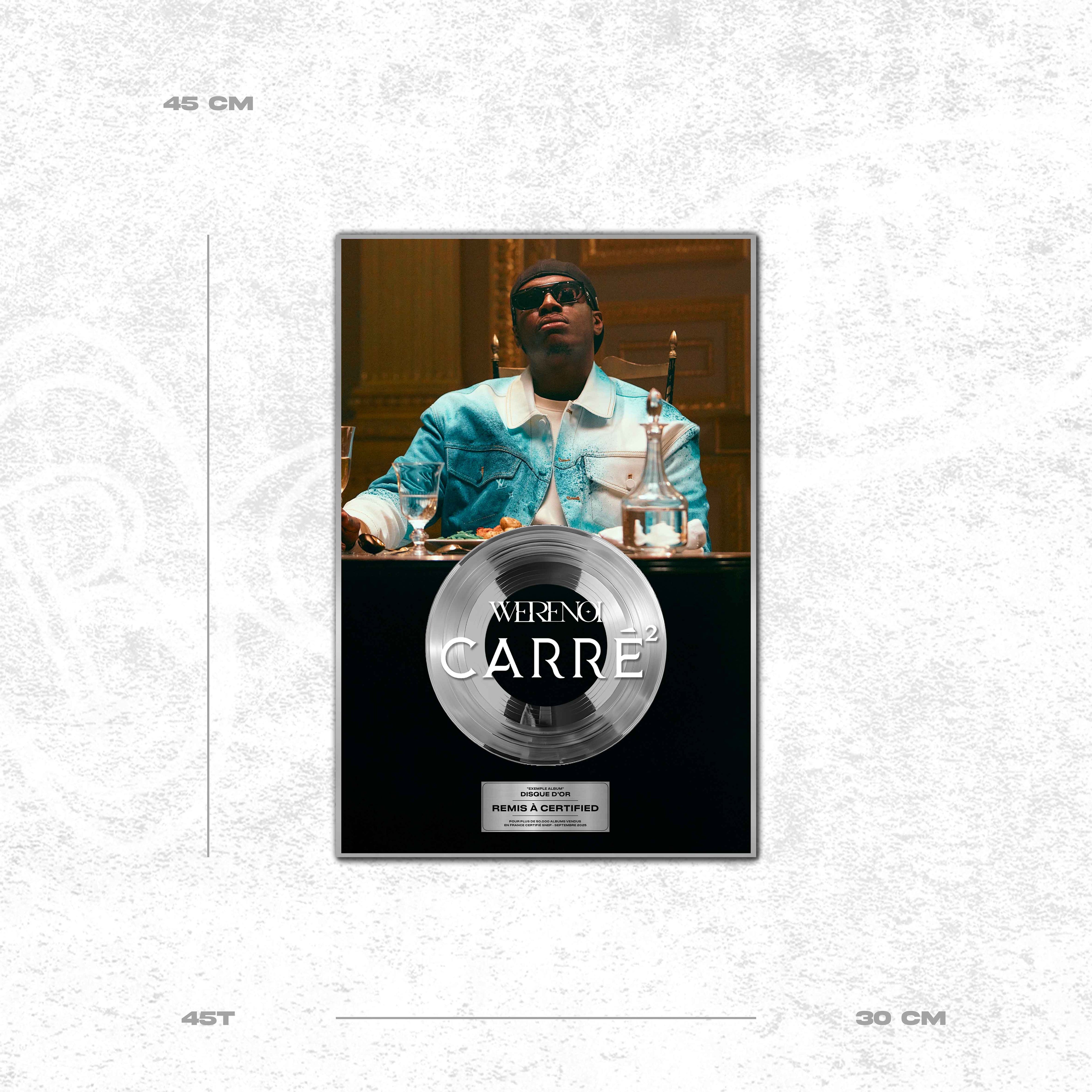 Werenoi - Carré - Disque de Platine