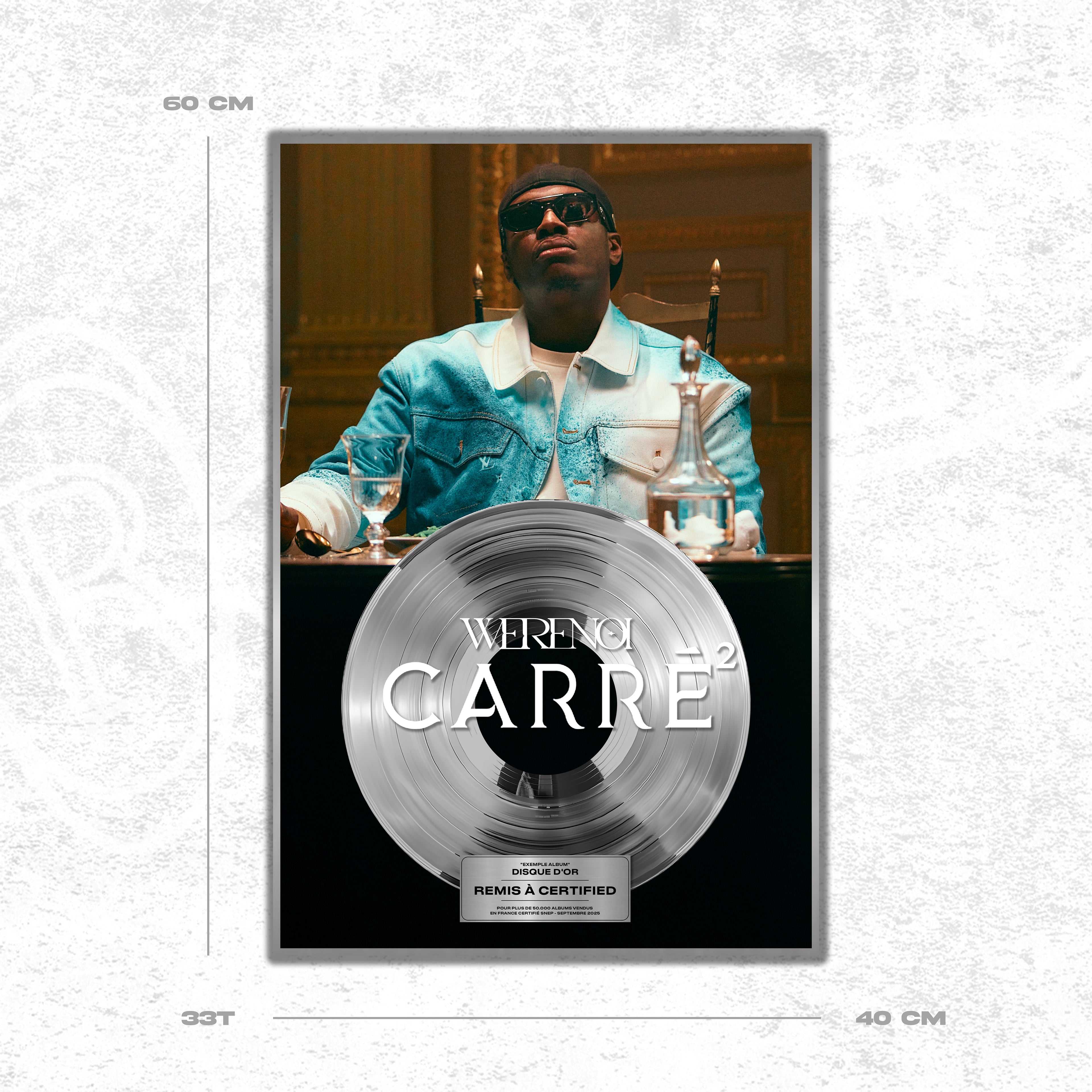 Werenoi - Carré - Disque de Platine