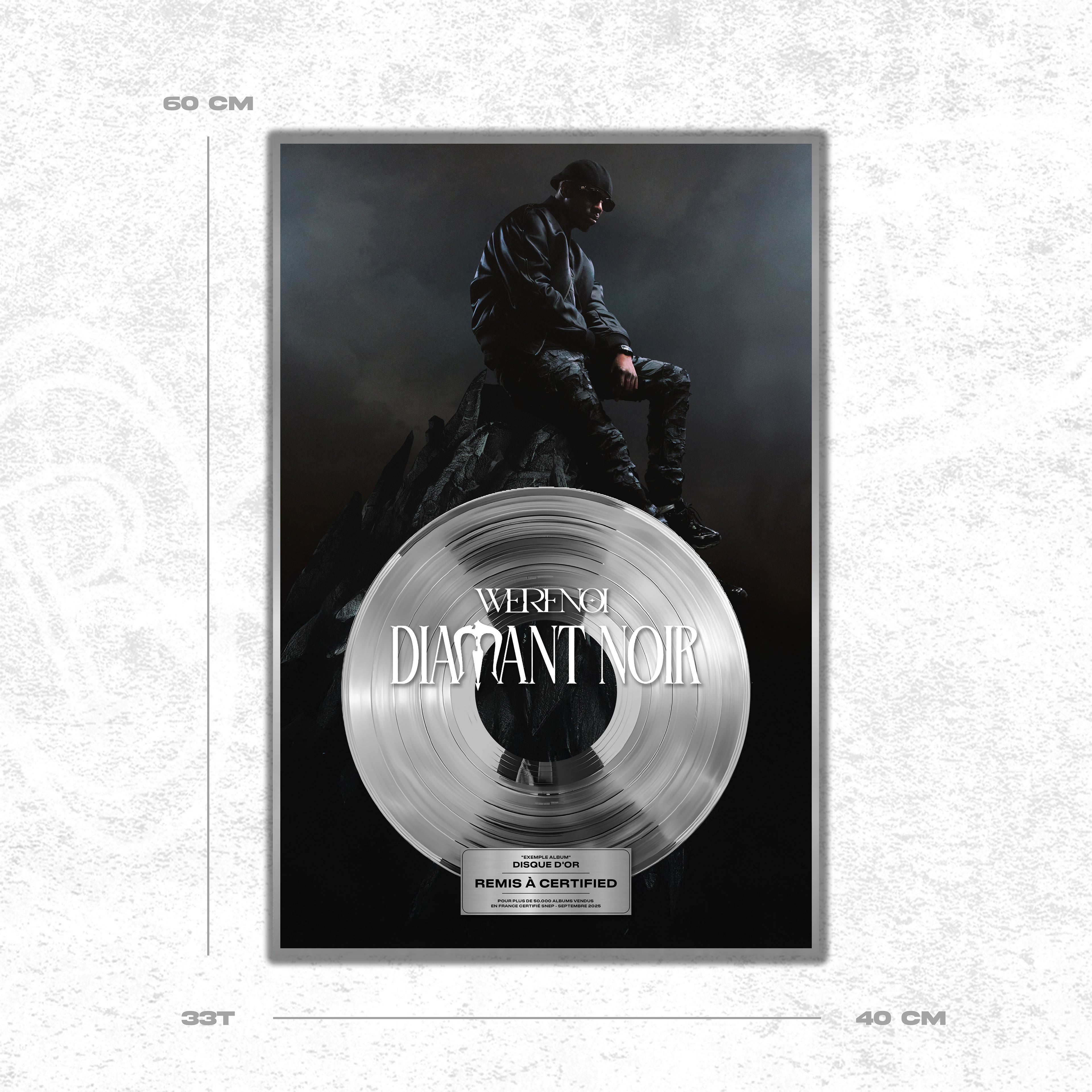 Werenoi - Diamant Noir - Disque de Platine