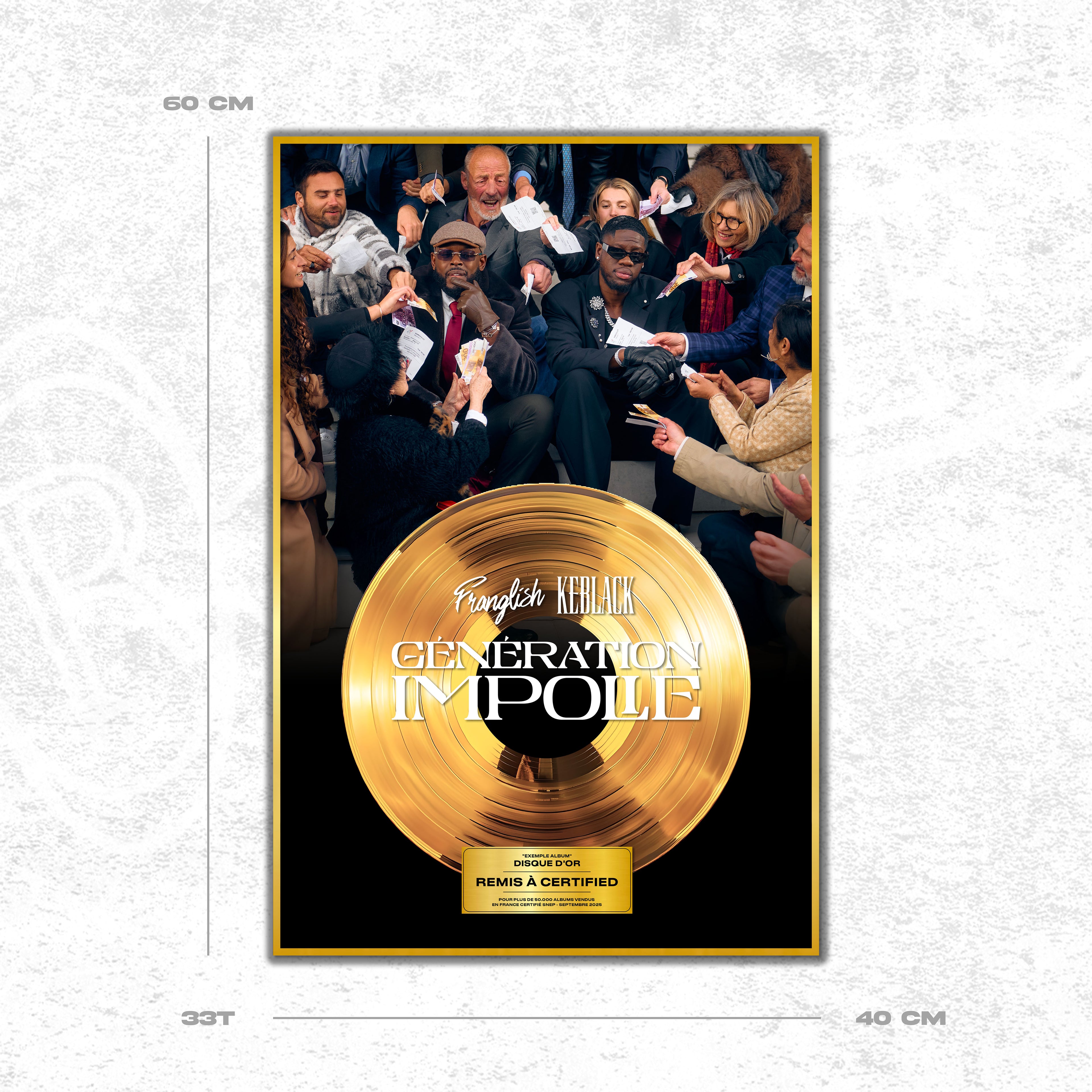 Franglish - Génération Impolie Feat. Keblack - Single d'or