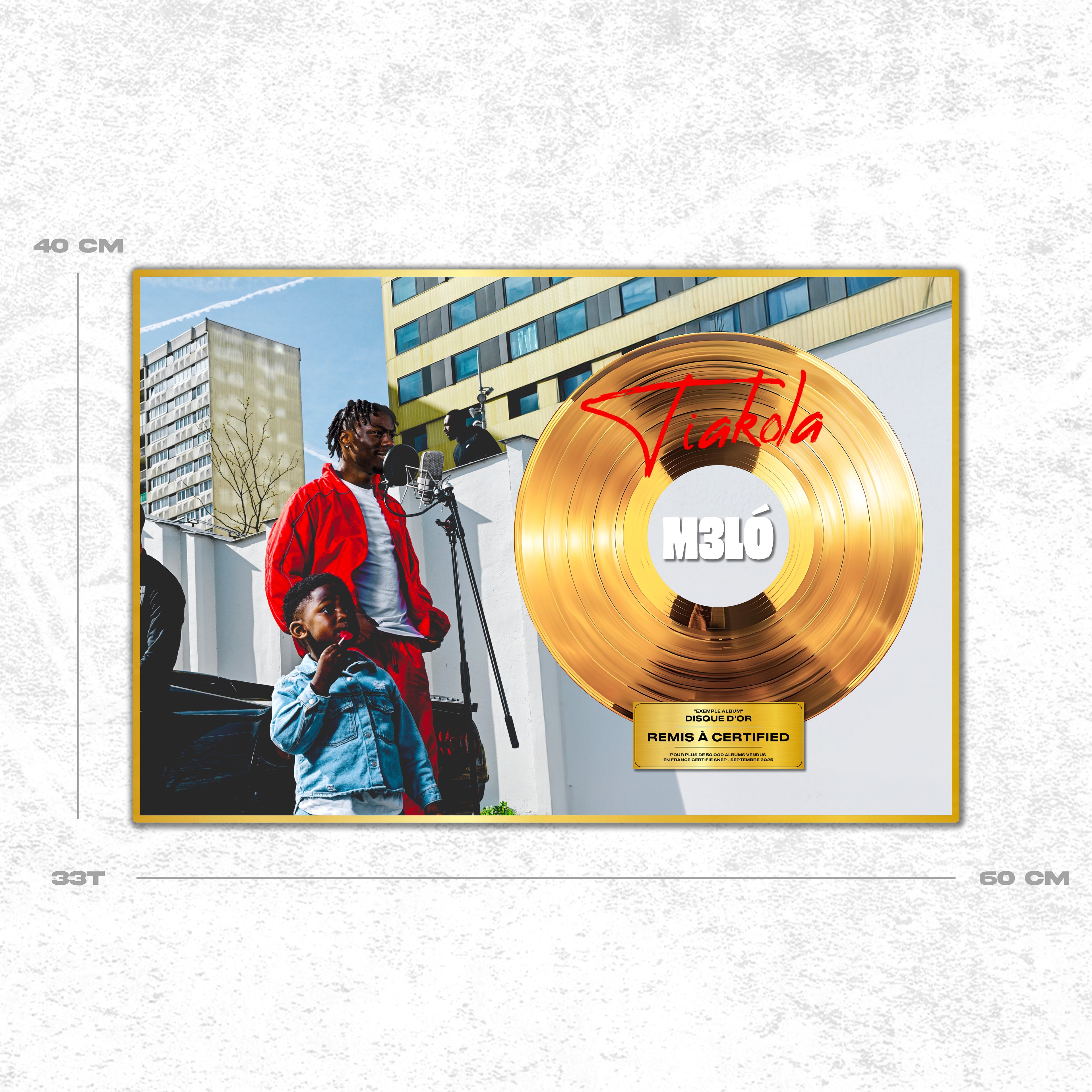 Tiakola - Mélo - Disque d'or