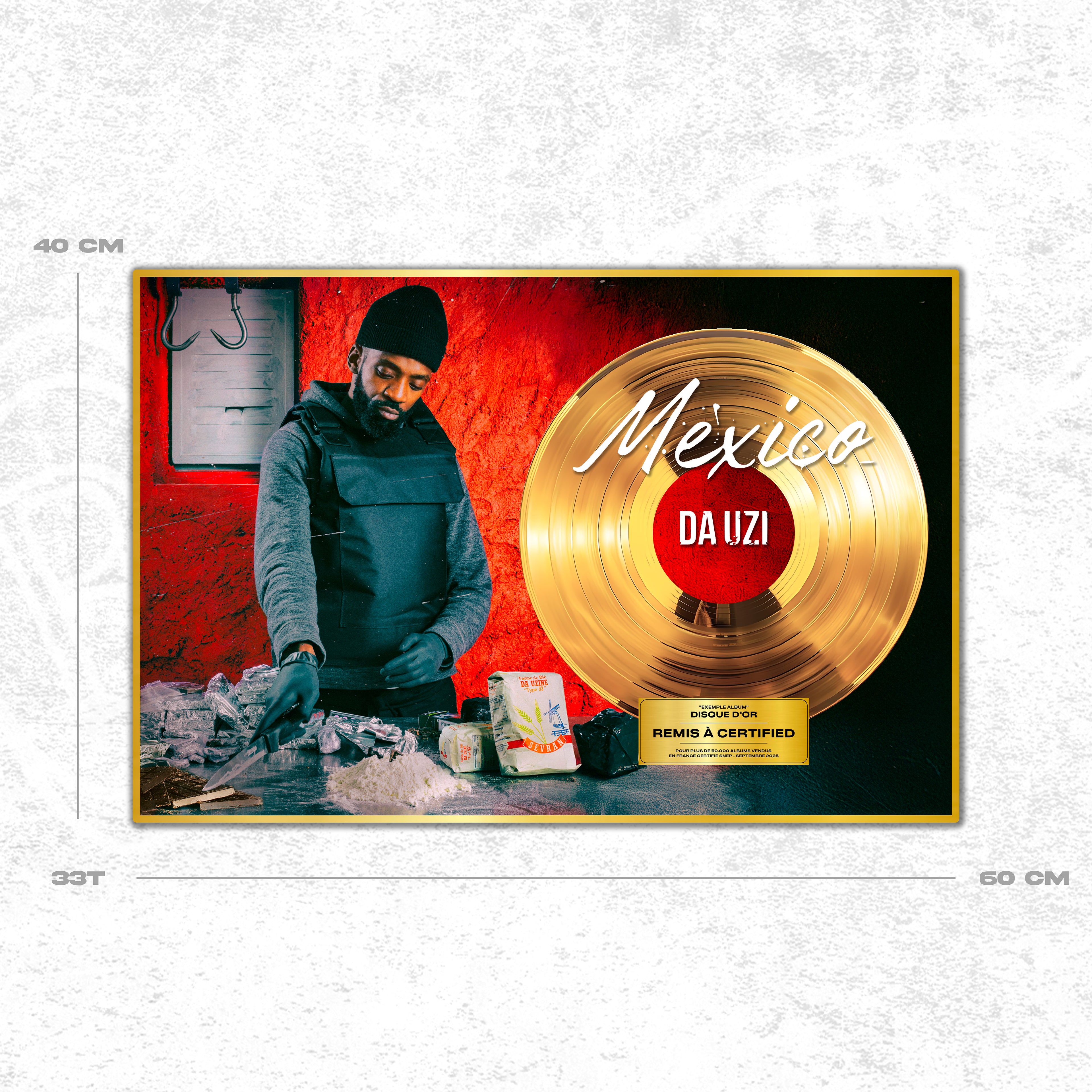 Da Uzi - Mexico - Disque d'or / Platine