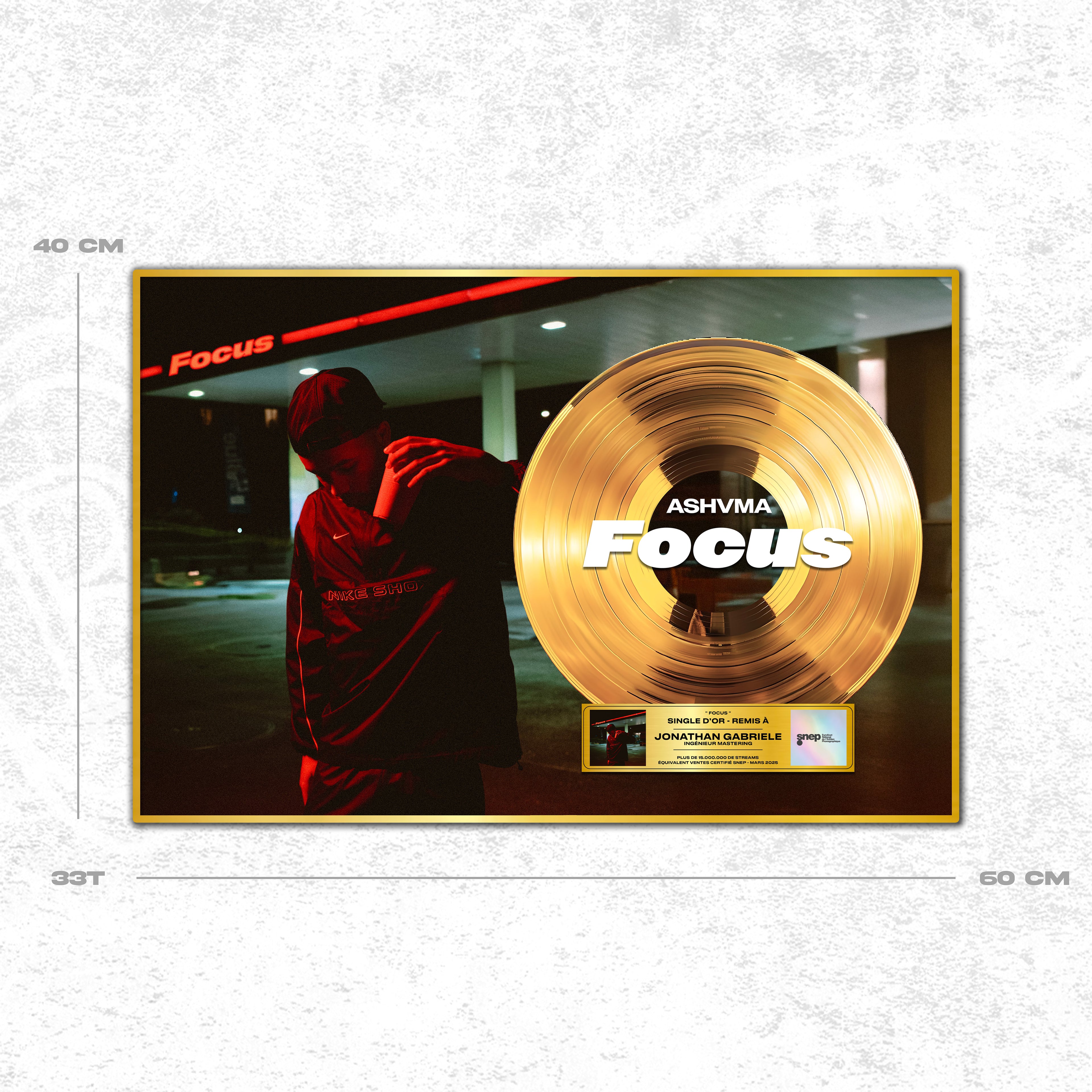 Ashvma - Focus - Single d'or