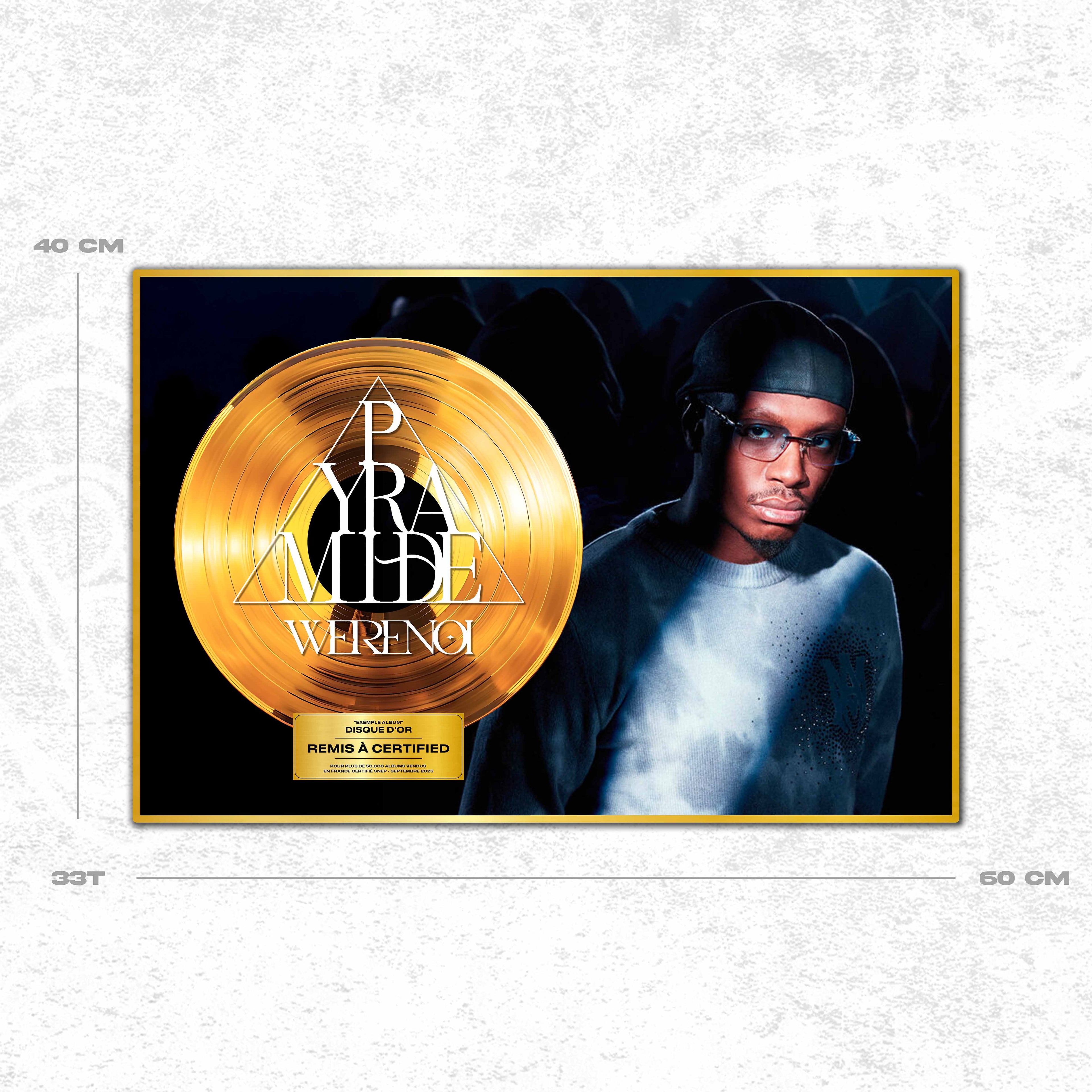 Werenoi - Pyramide - Disque d'or