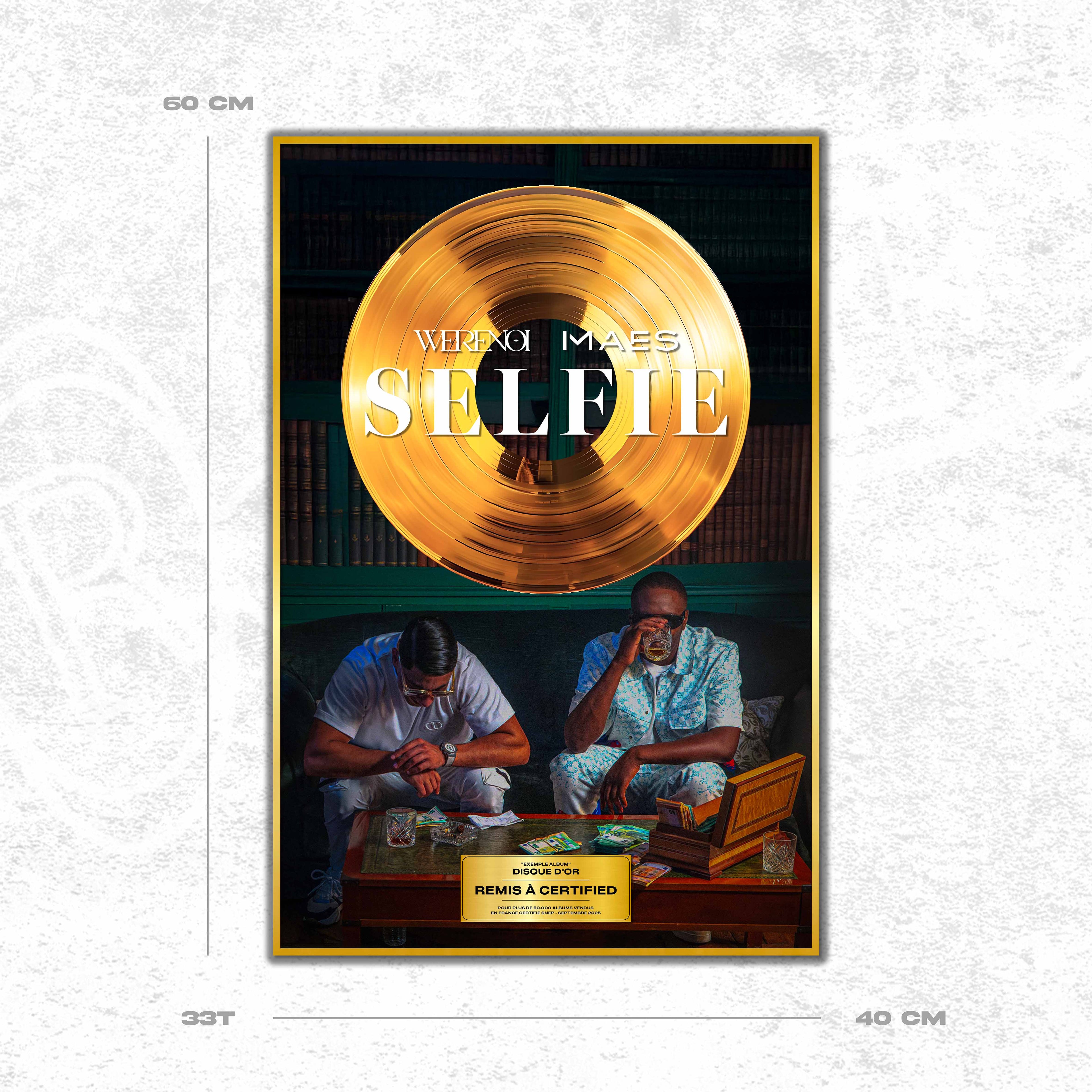 Werenoi & Maes - Selfie - Single d'or