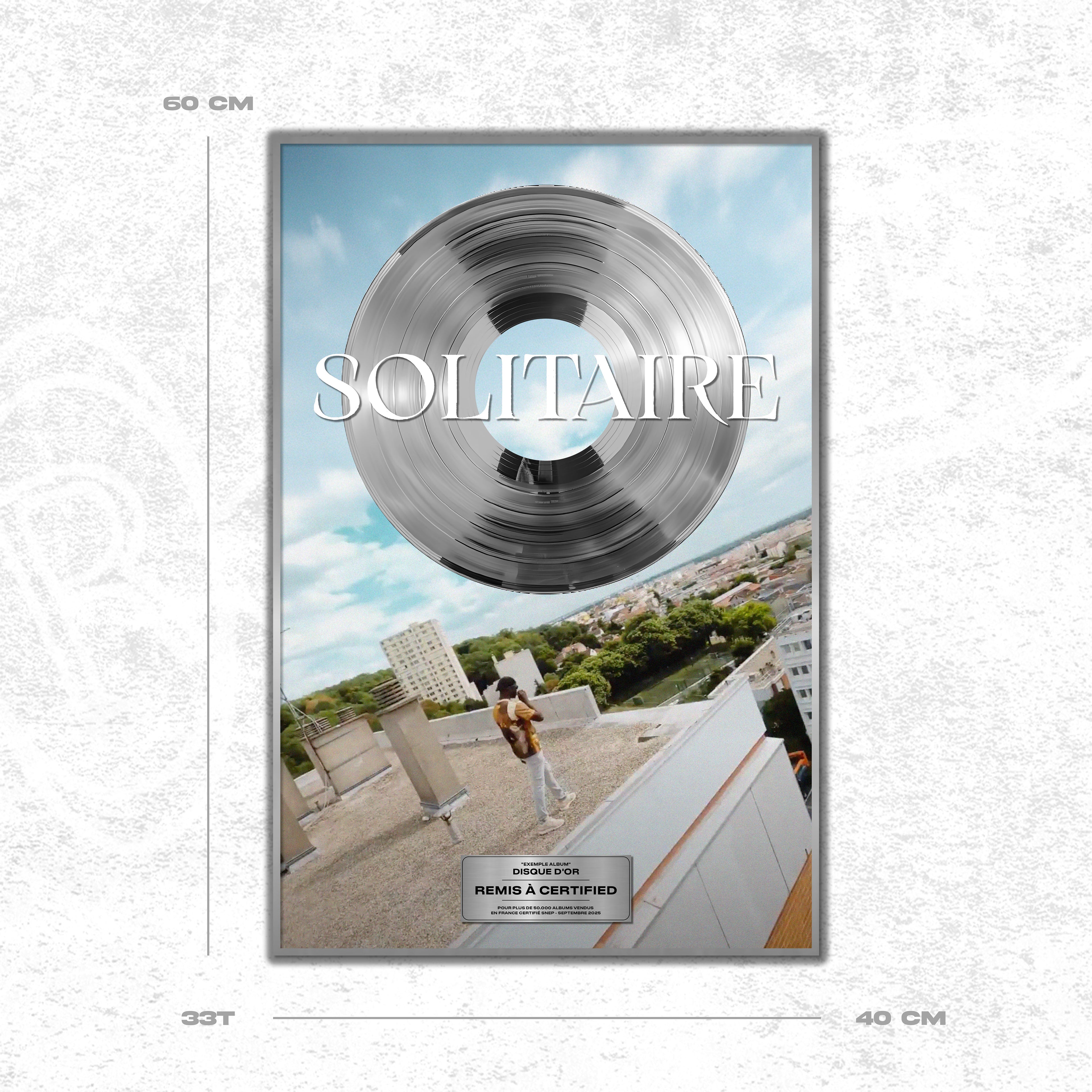 Werenoi - Solitaire - Single d'or & Platine