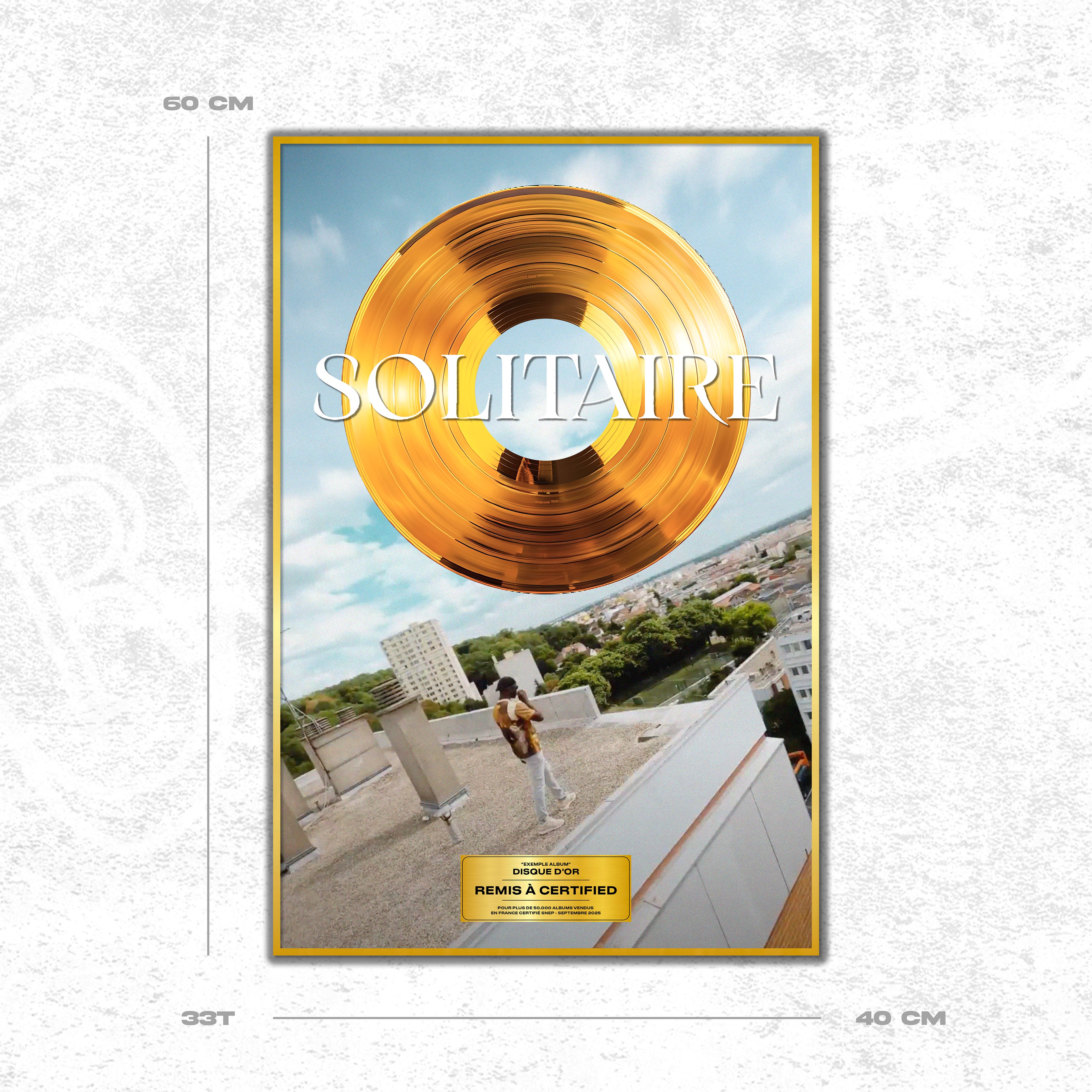 Werenoi - Solitaire - Single d'or & Platine