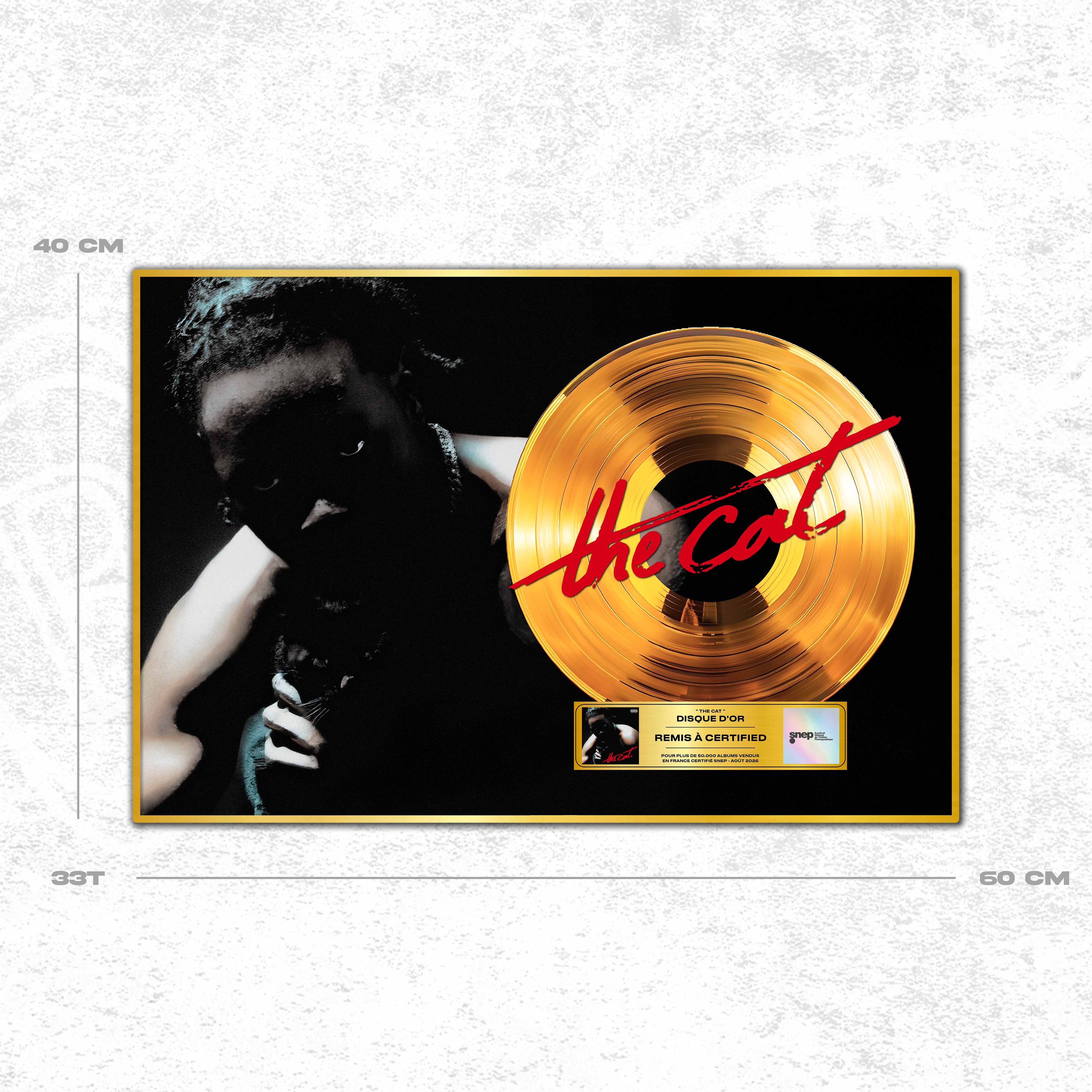 Nono La Grinta - The Cat - Disque d'or